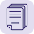 Icon documents purple