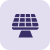 Icon PV Solar Panel Purple