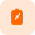 Icon Orange Battery Charging